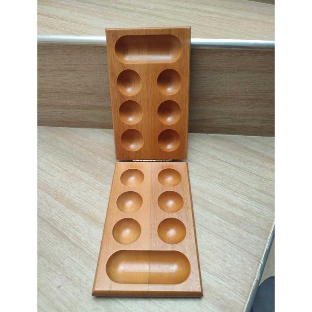Congklak Kayu Dakon Mainan Anak Tradisional Congklak Lipat Bahan Kayu Kualitas Ekspor Diskon