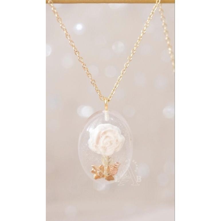 MY BEADS LAB || Breastmilk in Clear Stone Pendant | Liontin ASI | Perhiasan ASI | Breastmilk Pendant