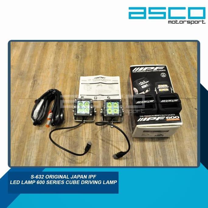 S-632 Orinal Japan IPF LED Lamp 600 Series Cube Driving Lamp