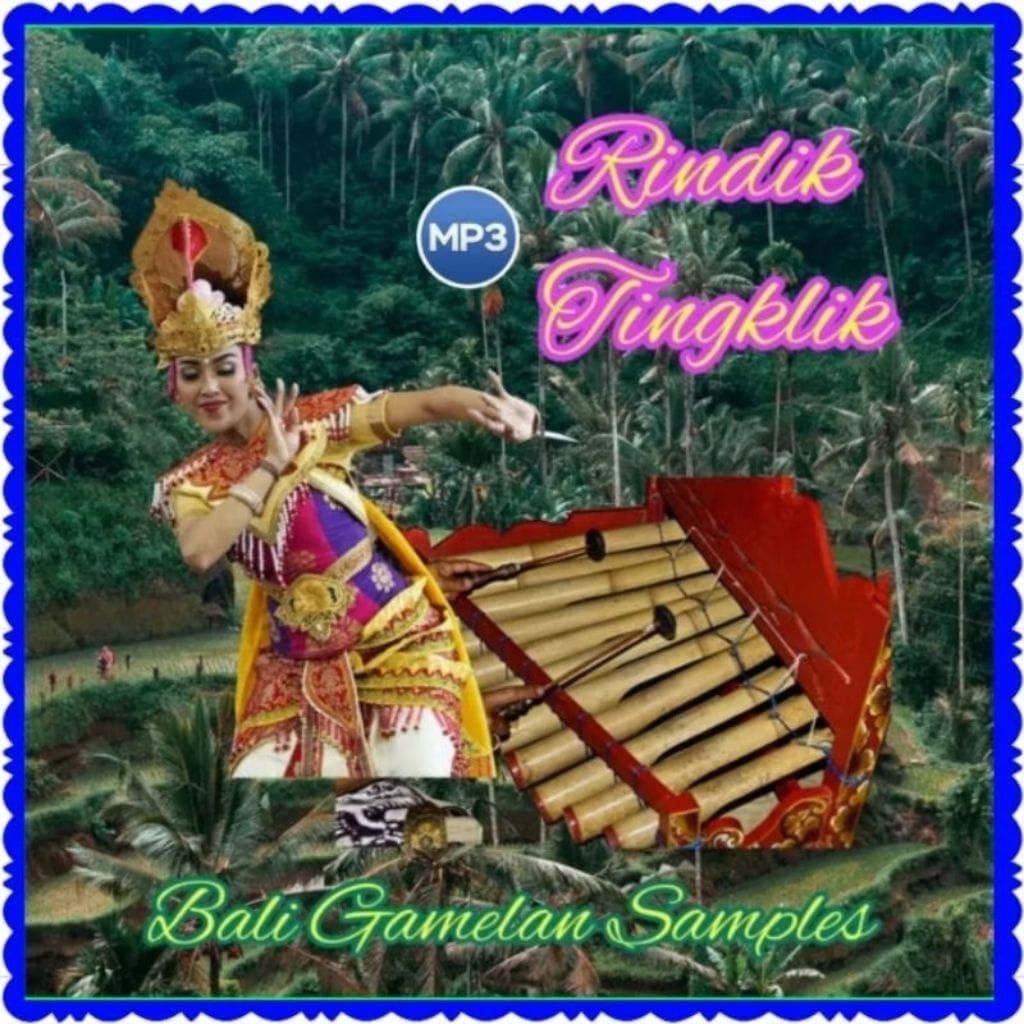 KASET MP3 DEGUNG BALI - CD MP3 Rindik Tingklik Bali Gamelan Samples Audio Musik Gamelan Bali