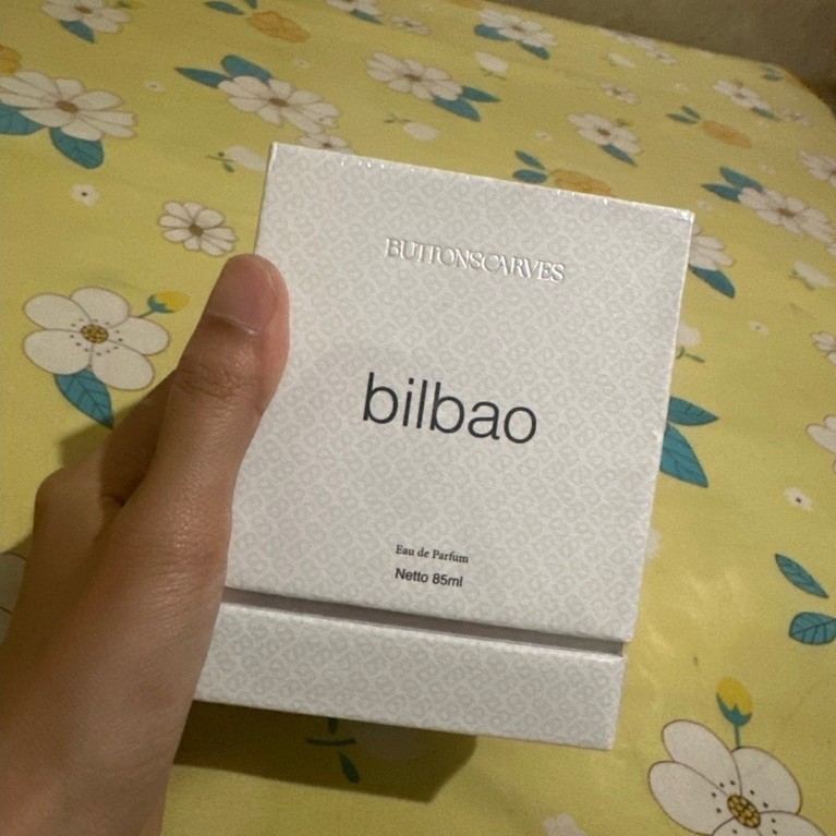 BILBAO Parfum Buttonscraves 85ml Masih segel EDP original Asli gak jadi pakai