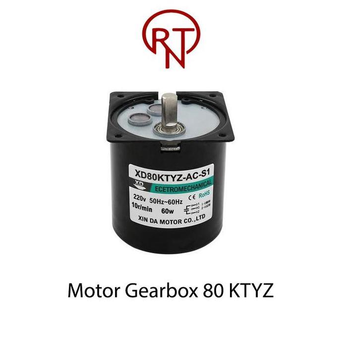 DINAMO Motor Gearbox 80KTYZ 60W 5RPM-110RPM (8095)