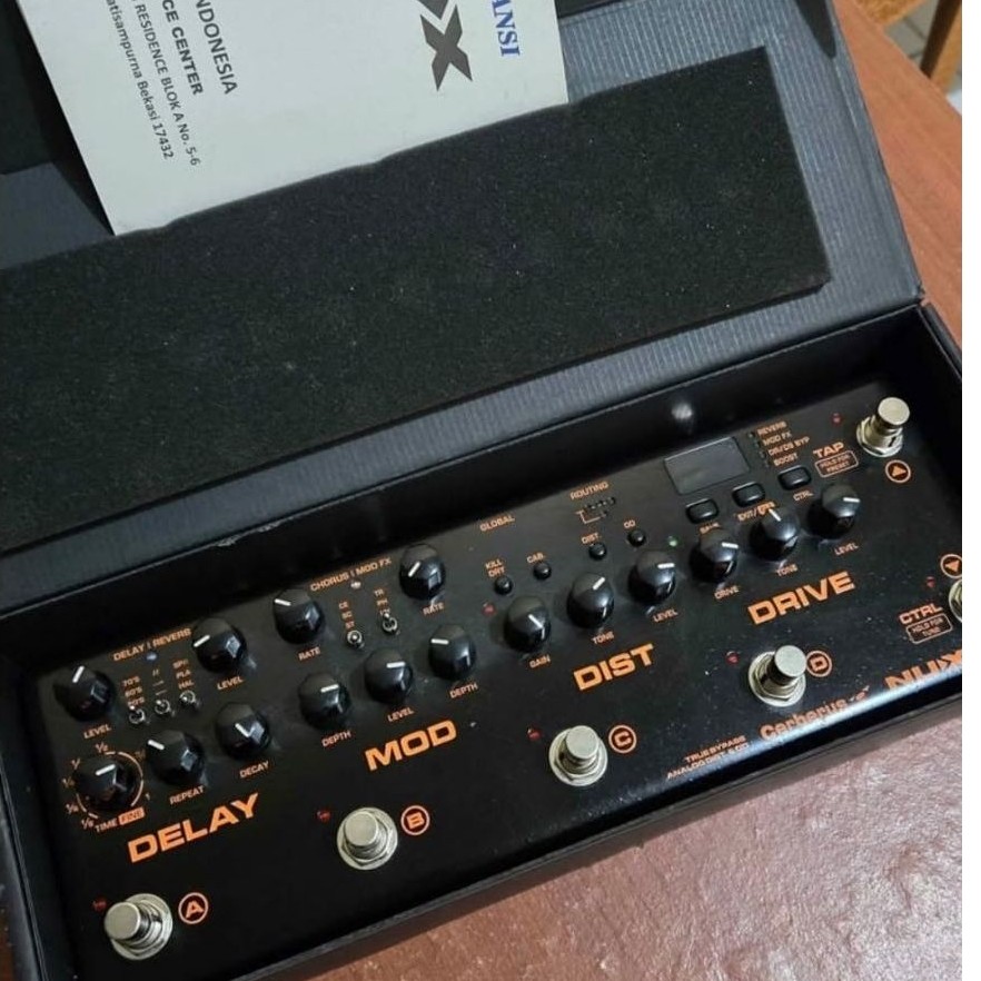 NUX Cerberus Pedal Gitar
