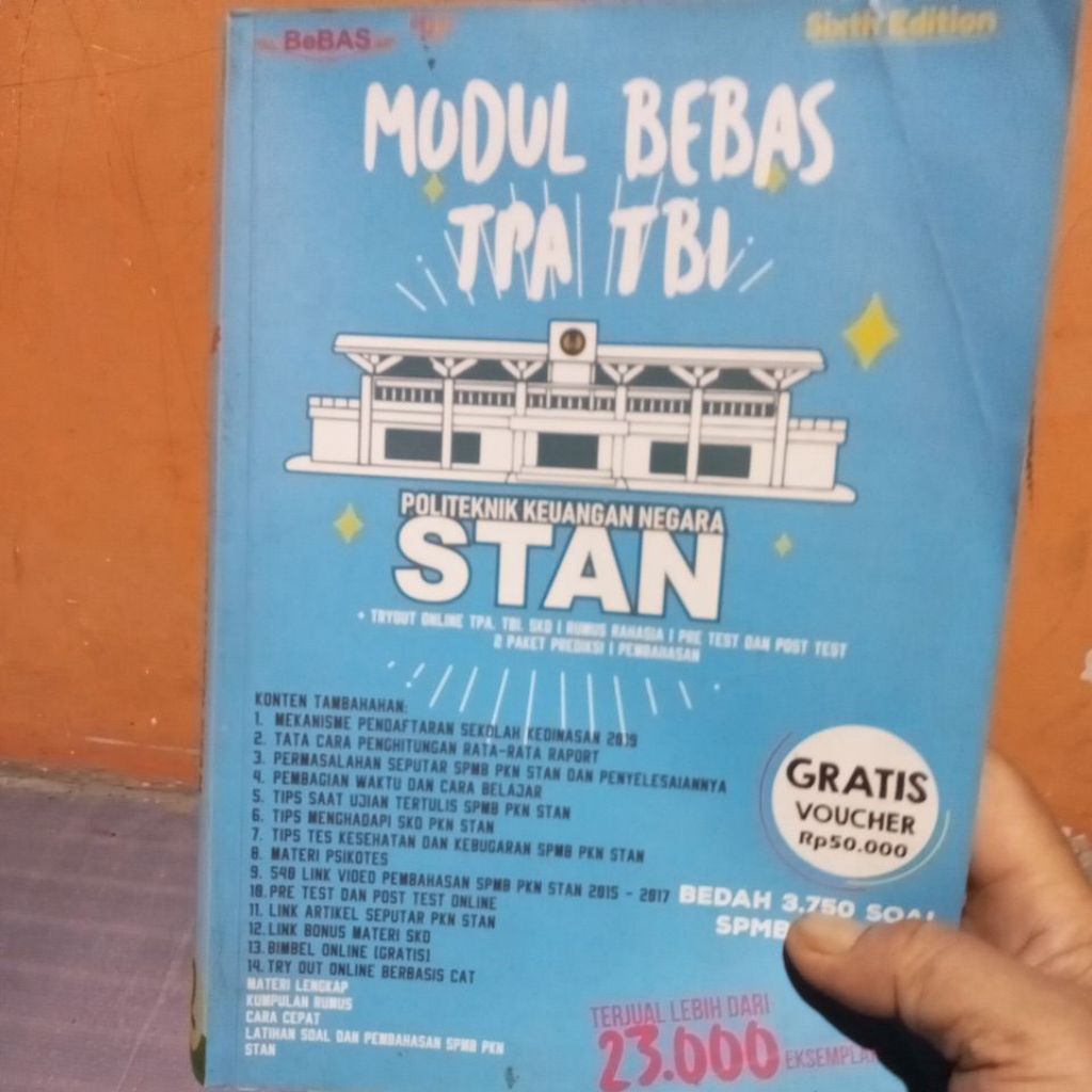 MODUL BEBAS TPA TBI STAN Free Size