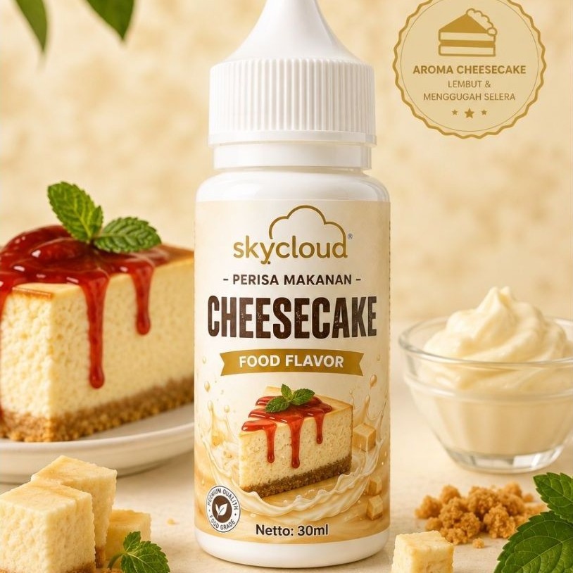 TFA CHEESECAKE Perisa Makanan 30ml Penambah Citarasa Makanan Flavour essensial Organik