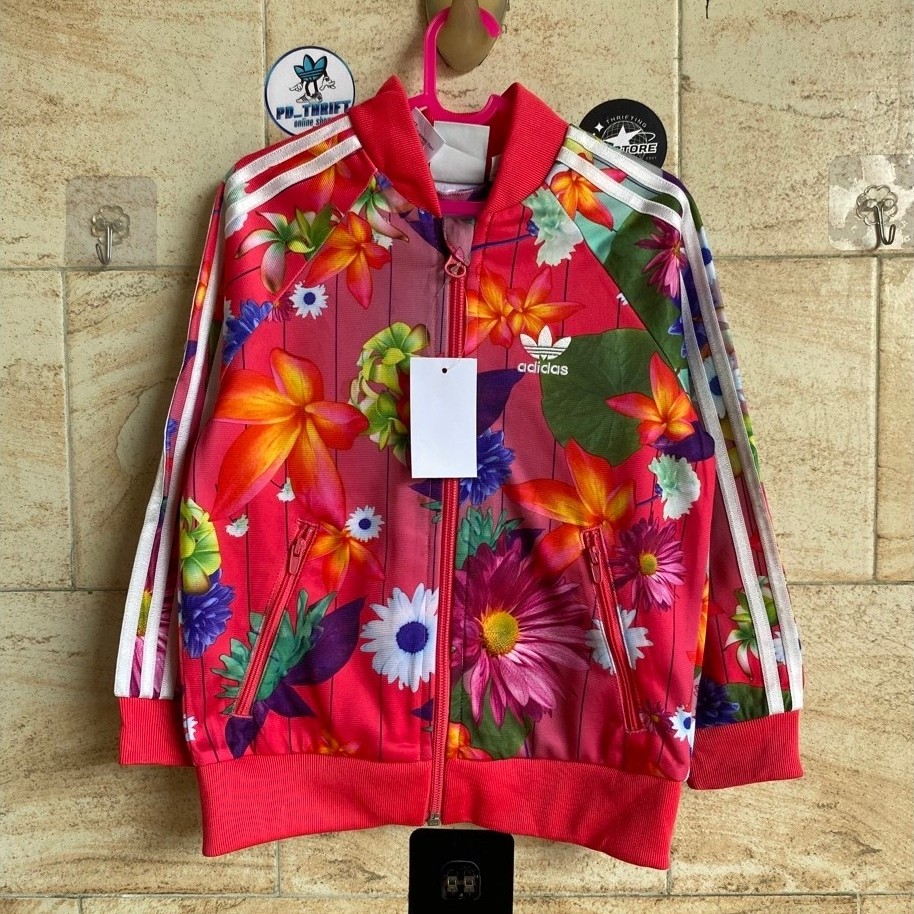 ADIDAS GRPHC SST tracktop bunga anak