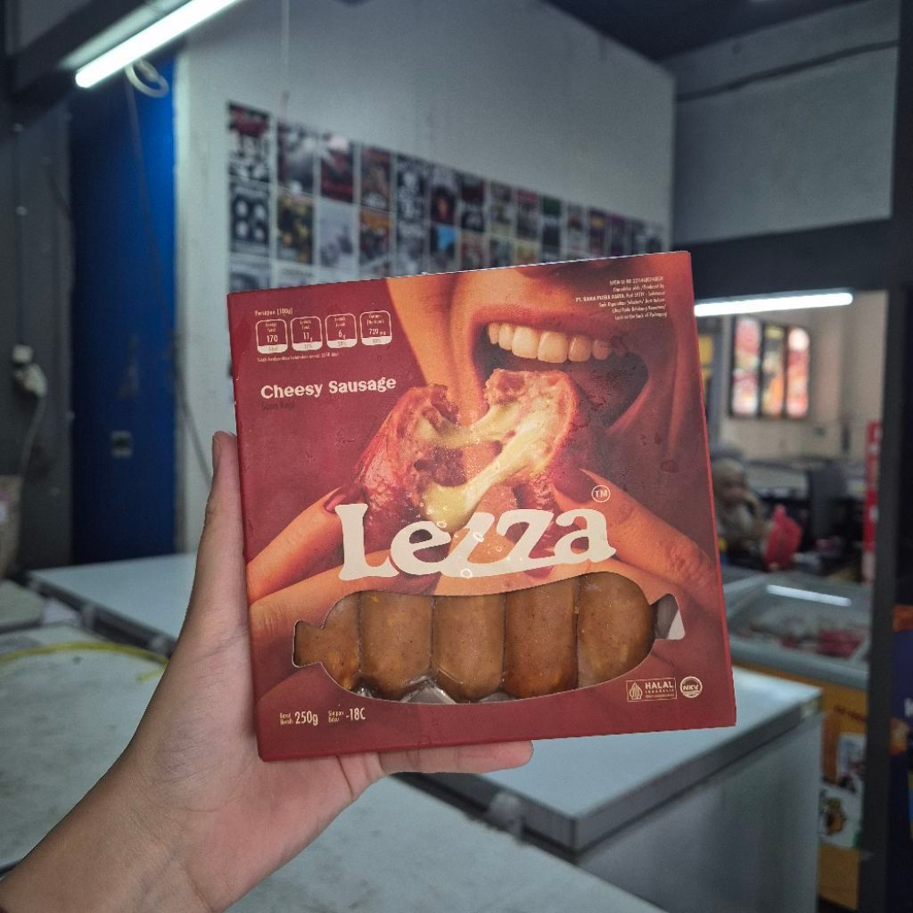 LEZZA SOSIS KEJU ISI 5 VIRAL || FROZEN FOOD
