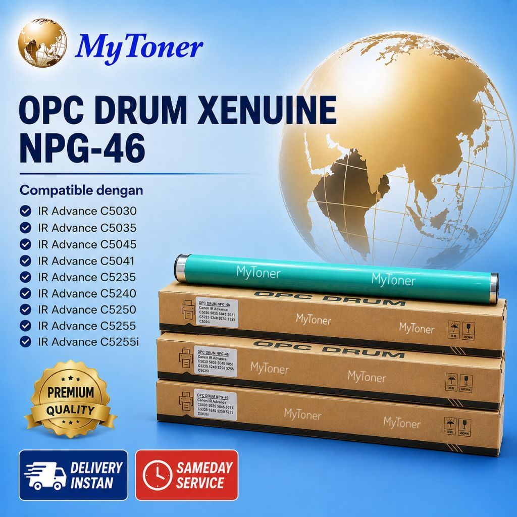 OPC Drum IR Advance C5030 C5035 C5045 C5051 C5235 C5240 C5250 C5251 NPG-46 / Organic Photo Conductor