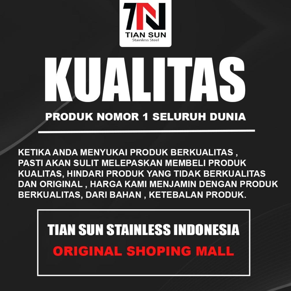 murah tian sun panci frypan 18cm/20cm/22 stainless sus304 panci susu/panci masak indomie/japanese co