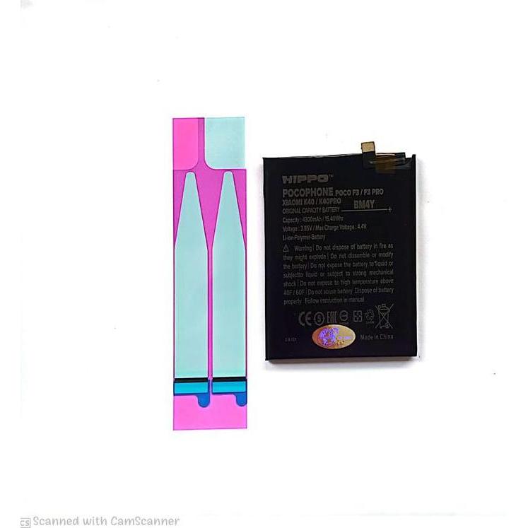 [Bestprice] Baterai Xiaomi Poco F3 / Pro / K40 / Pro BM4Y 4300 mAh Garansi Resmi