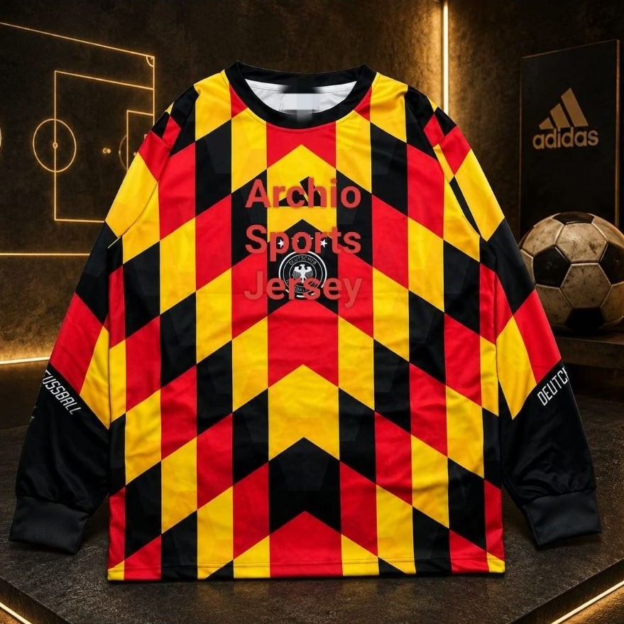 Special Goalkeeper Edition Jersey Kiper Germany / Jerman Retro Full Printing