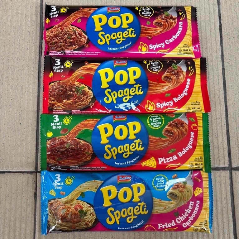 Agen distributor makanan ringan sembako mie instant indomie bundle pop spageti fried chicken carbona