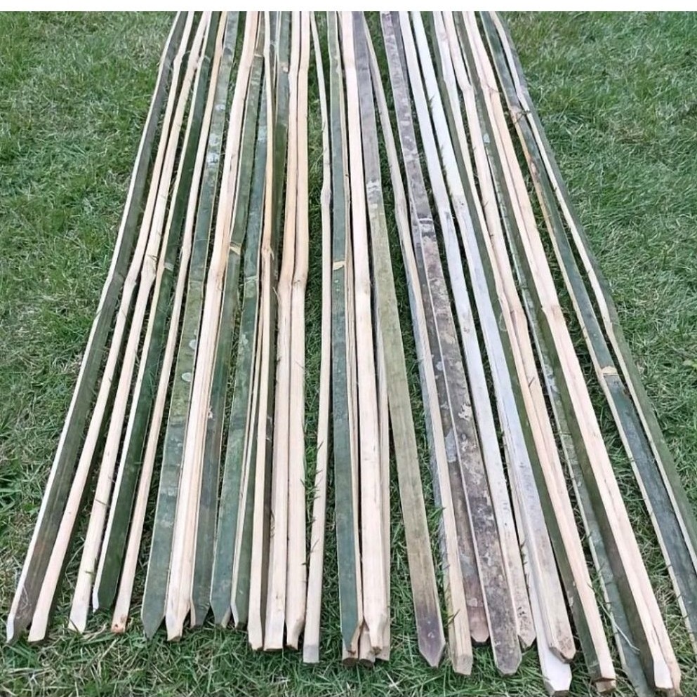Bilah Bambu /Ajir Bambu tanaman 100 cm / 10 Bilah