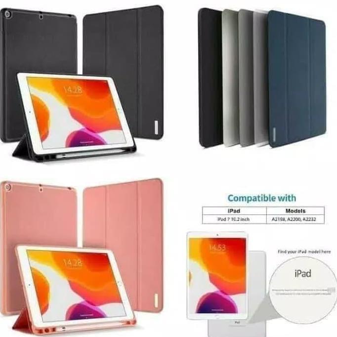 Tab- Dux Ducis Domo Case For Samsung Galaxy Tab S5E 2019 - Hitam