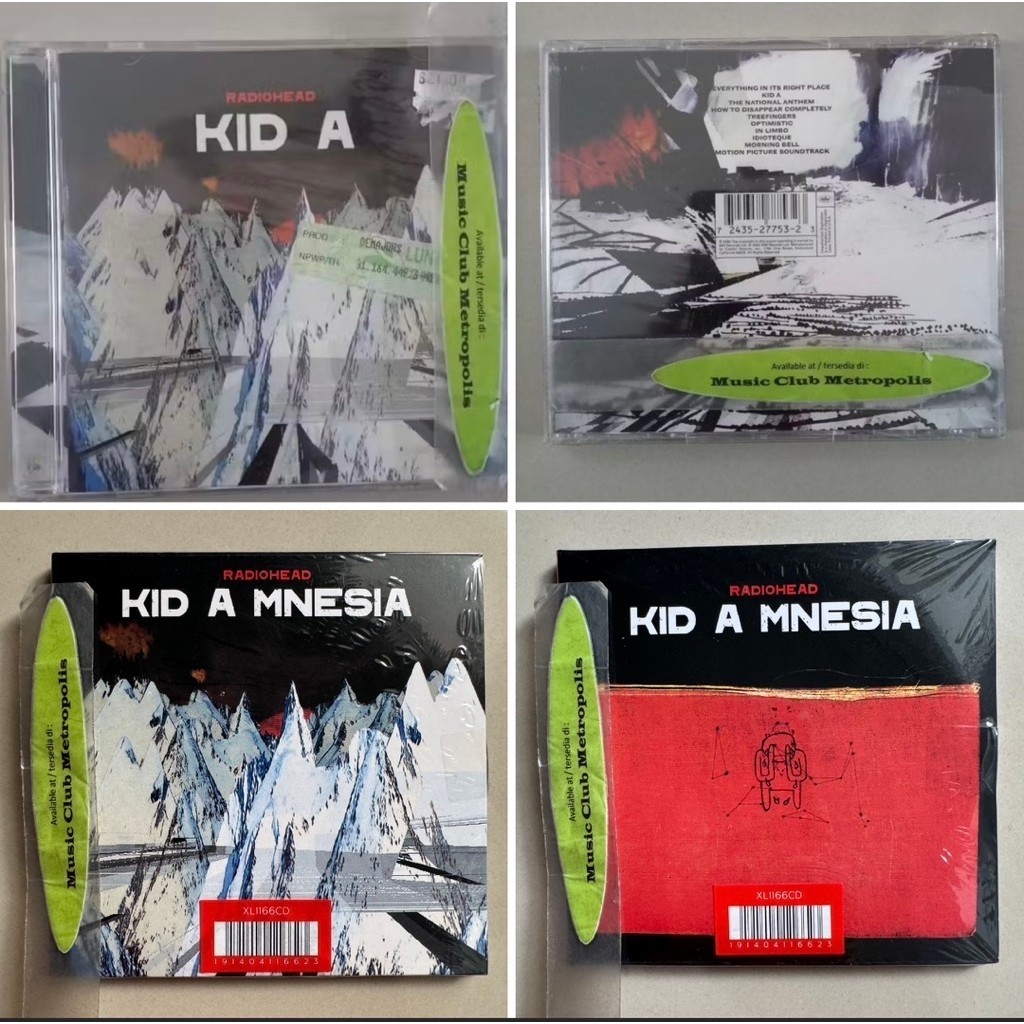 CD RADIOHEAD - KID A / KID A MNESIA IMPORTED