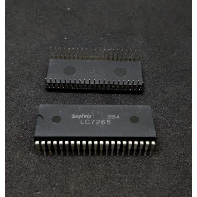 IC LC7265 Frequency Display Driver and Counter - Sanyo IC