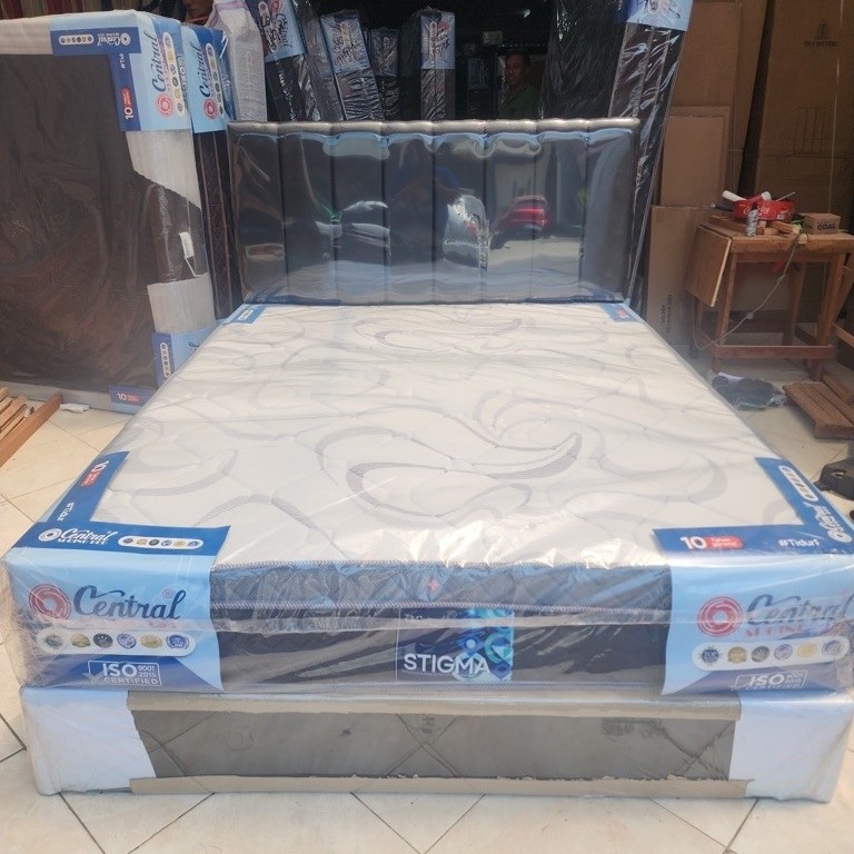kasur springbed central stigma spring bed  tempat tidur bergaransi pir 10 tahun