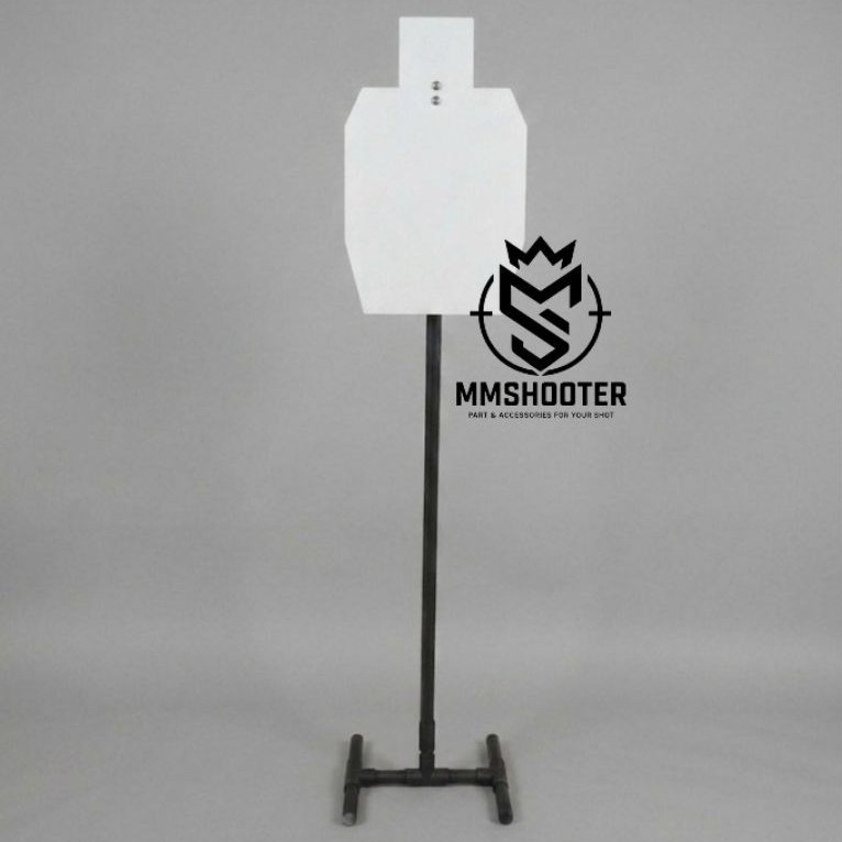 AA IPSC action steel siluet plate target set