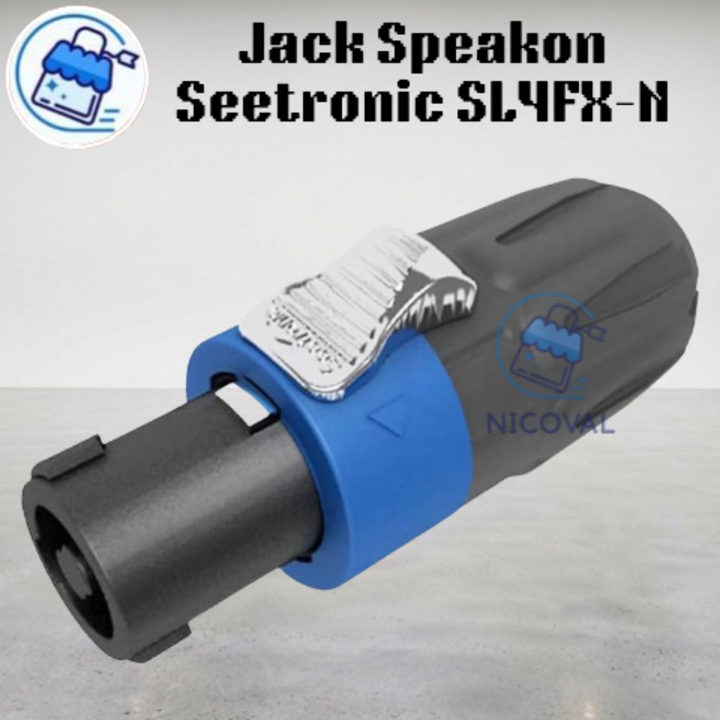 Jack Speakon Seetronic SL4FX-N Spikon Seetronic