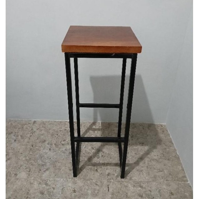 kursi bar/kursi cafe besi holo tinggi 100 cm