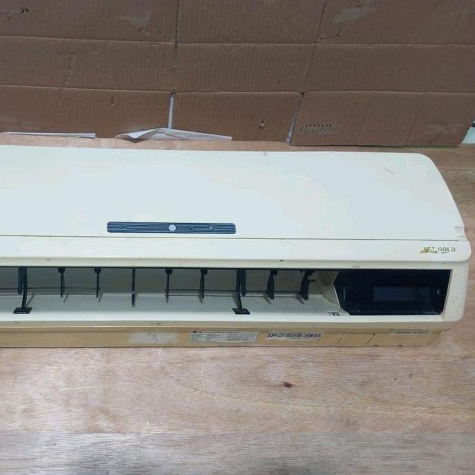 BODY COVER CASING INDOOR AC LG JET GOLD 1 PK HSNC09QDA CABUTAN BEKAS ORIGINAL PAC79