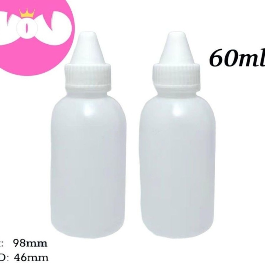 Botol Tetes Plastik Doff 60ml Botol Tetes