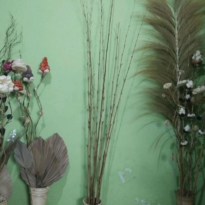 Bestprice- Bambu cendani lurus ekor bahan ulir 2m homedeco