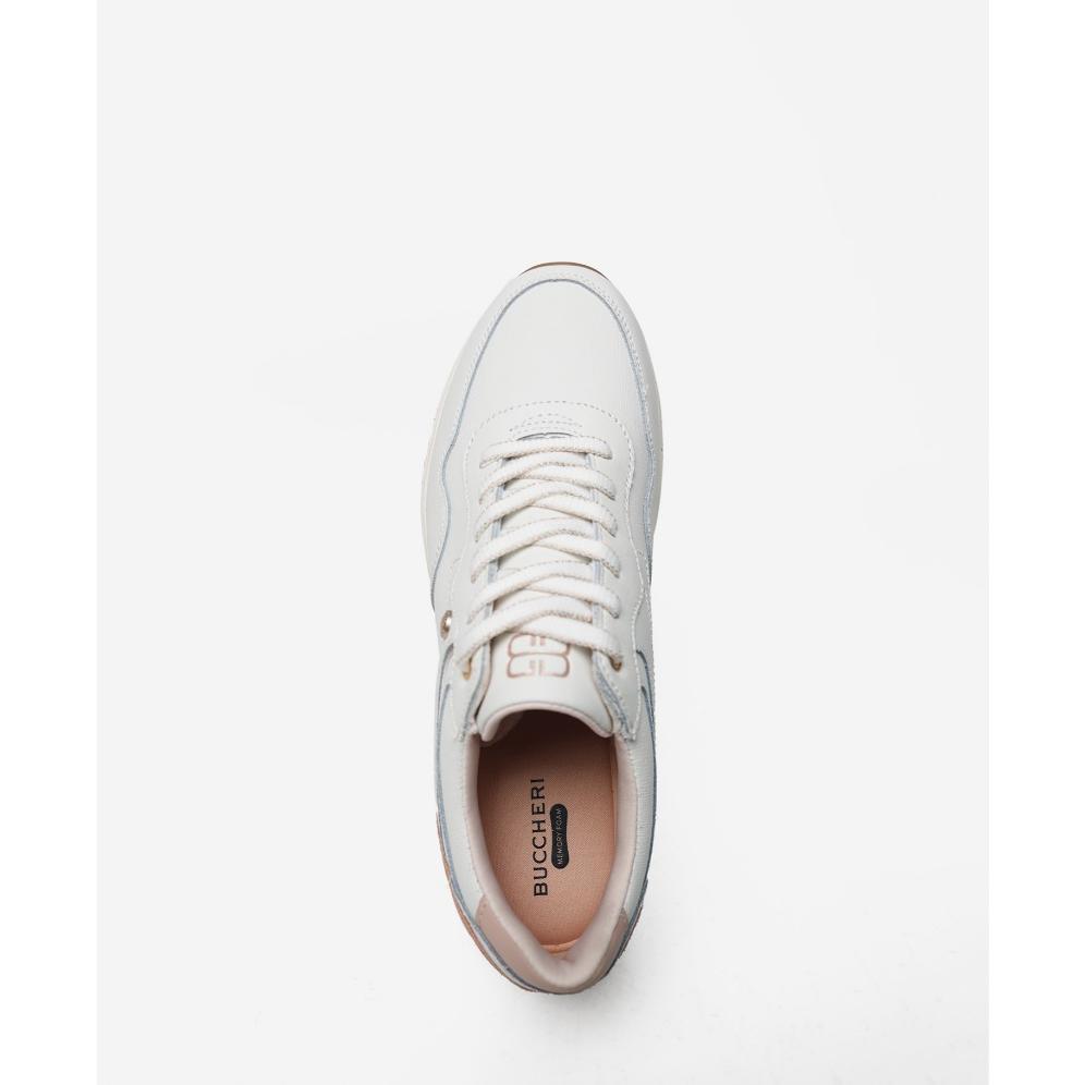 HEMAT BUCCHERI WAVERLY SNEAKERS WOMEN WHITE