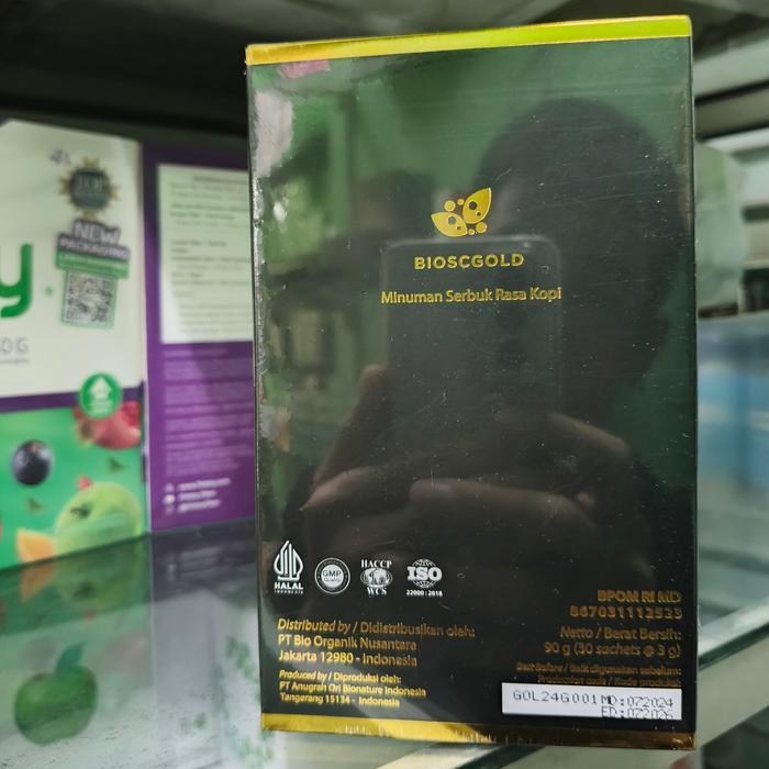 BIOSCGOLD BIOGOLD ISI 30 SACHET ORIGINAL BPOM