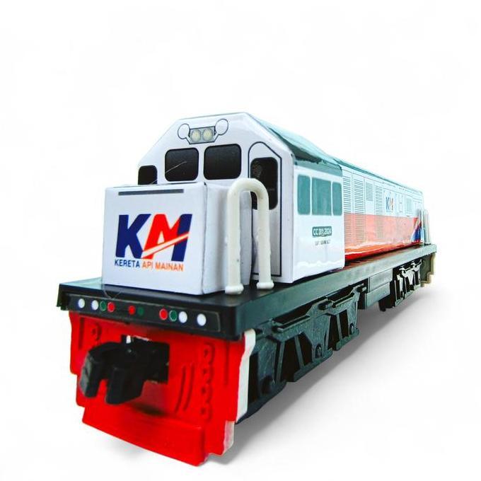 Mainan Miniatur Kereta Api Lokomotif Cc201