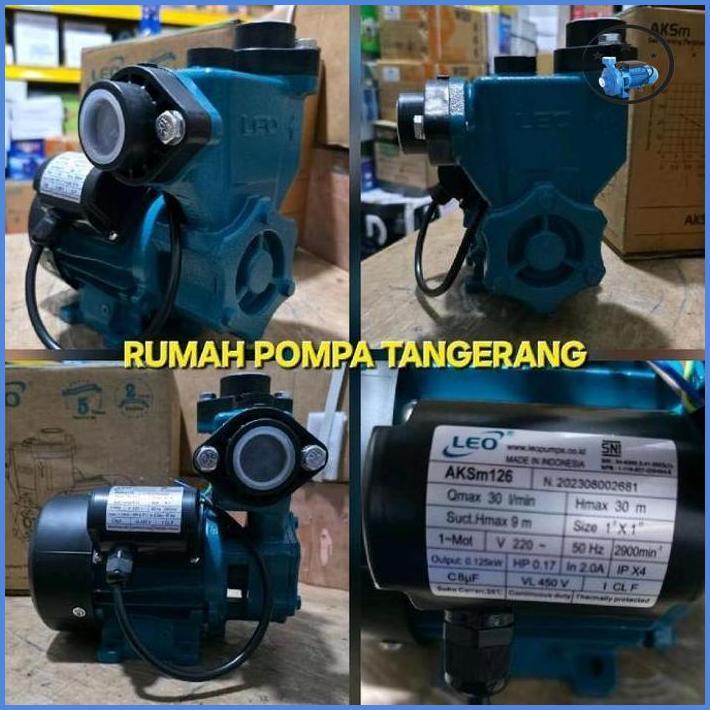 Pompa Leo Aksm 126 Pomoa Air Sumur Dangkal Murah