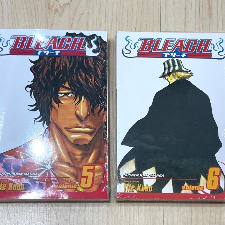 New Segel English Manga Comic Bleach 1-6 Buku Komik