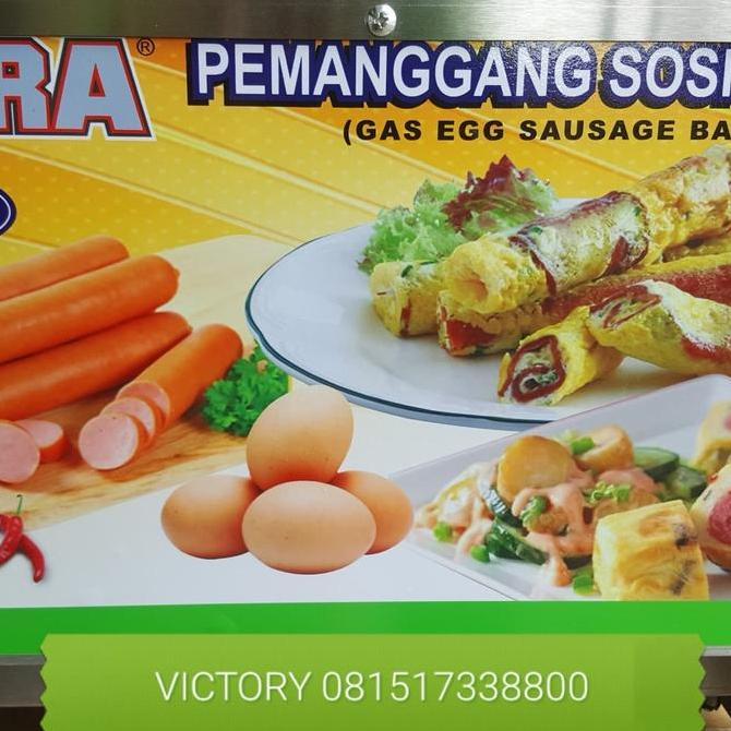 Pemanggang SosTel Gas Merk GETRA