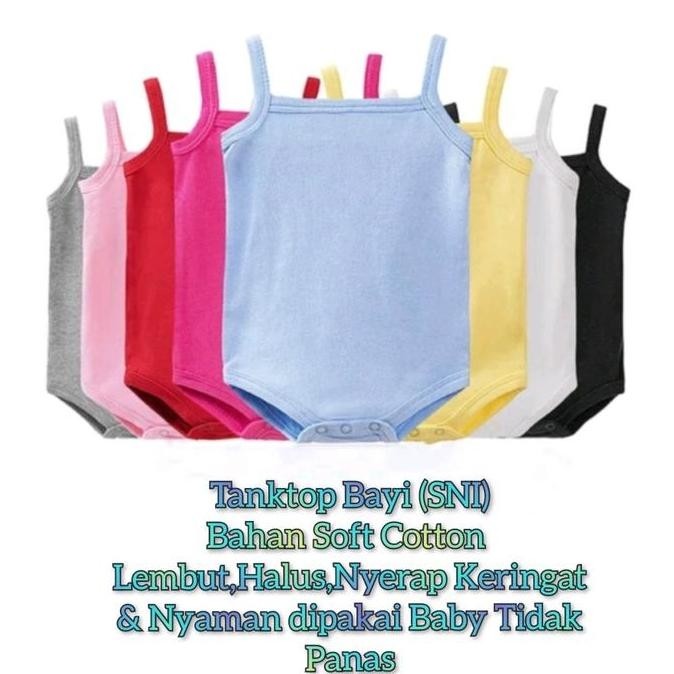Bebe - Jumper Tanktop Polos Bayi "Sni"