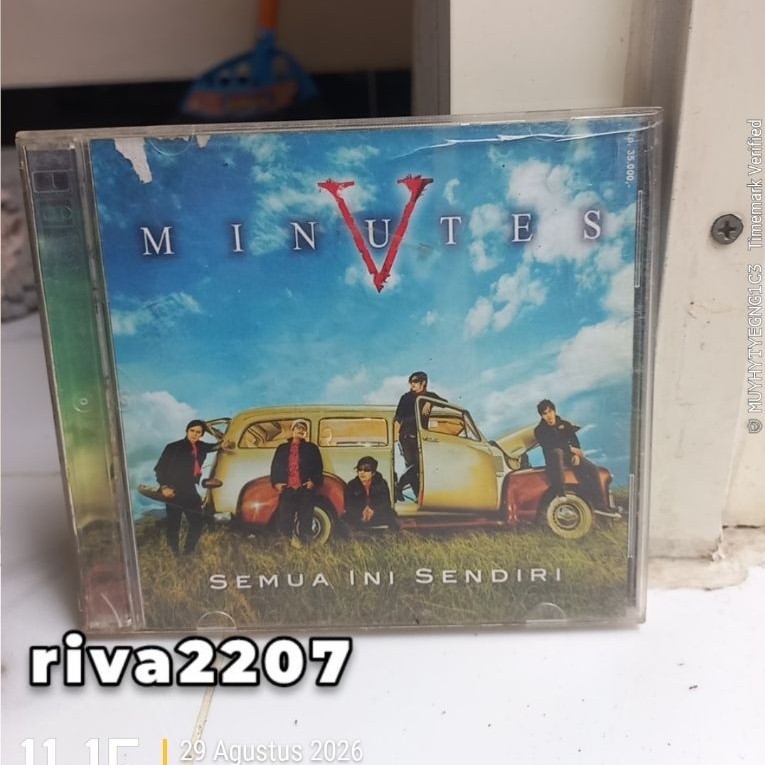 CD FIVE MINUTES - SEMUA INI SENDIRI ALBUM - FIVE MINUTES
