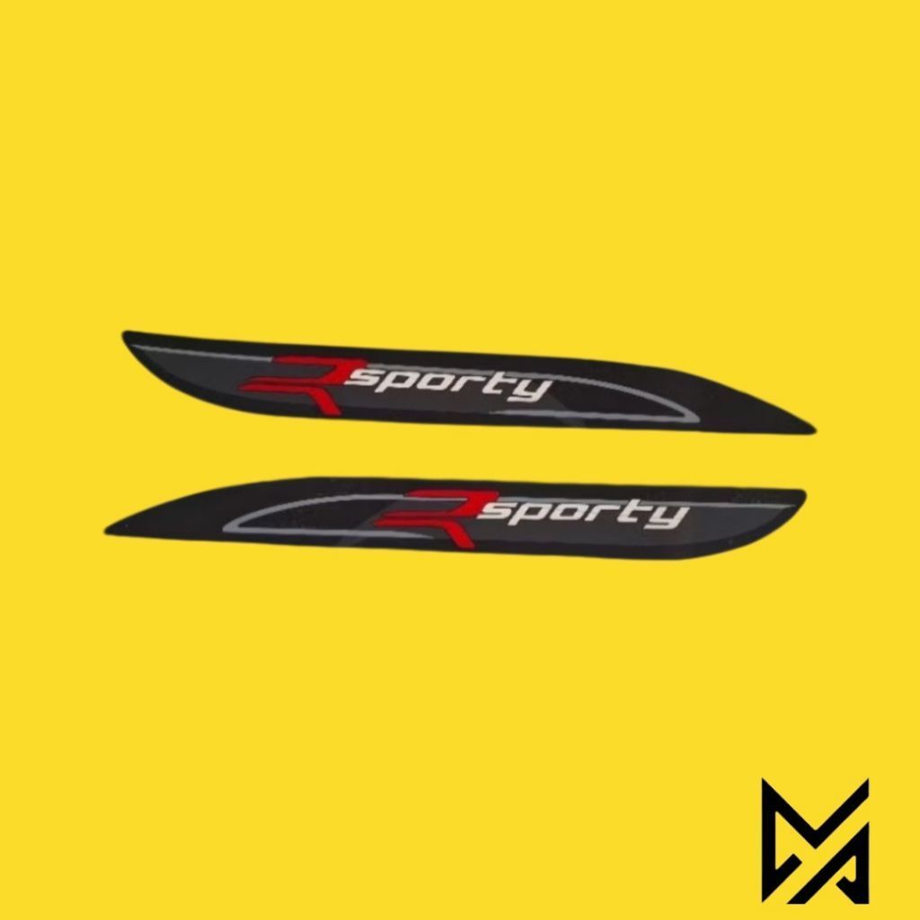 stiker R sporty xenia / stiker daihatsu xenia r sporty