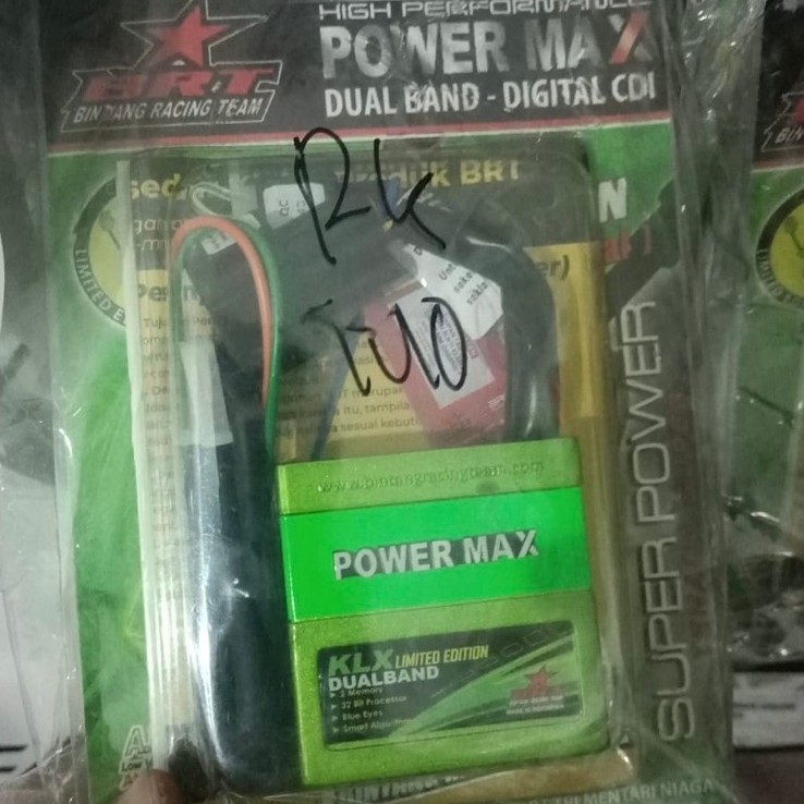 CDI ECU BRT Hijau Power Max KLX 150 Limited Edition