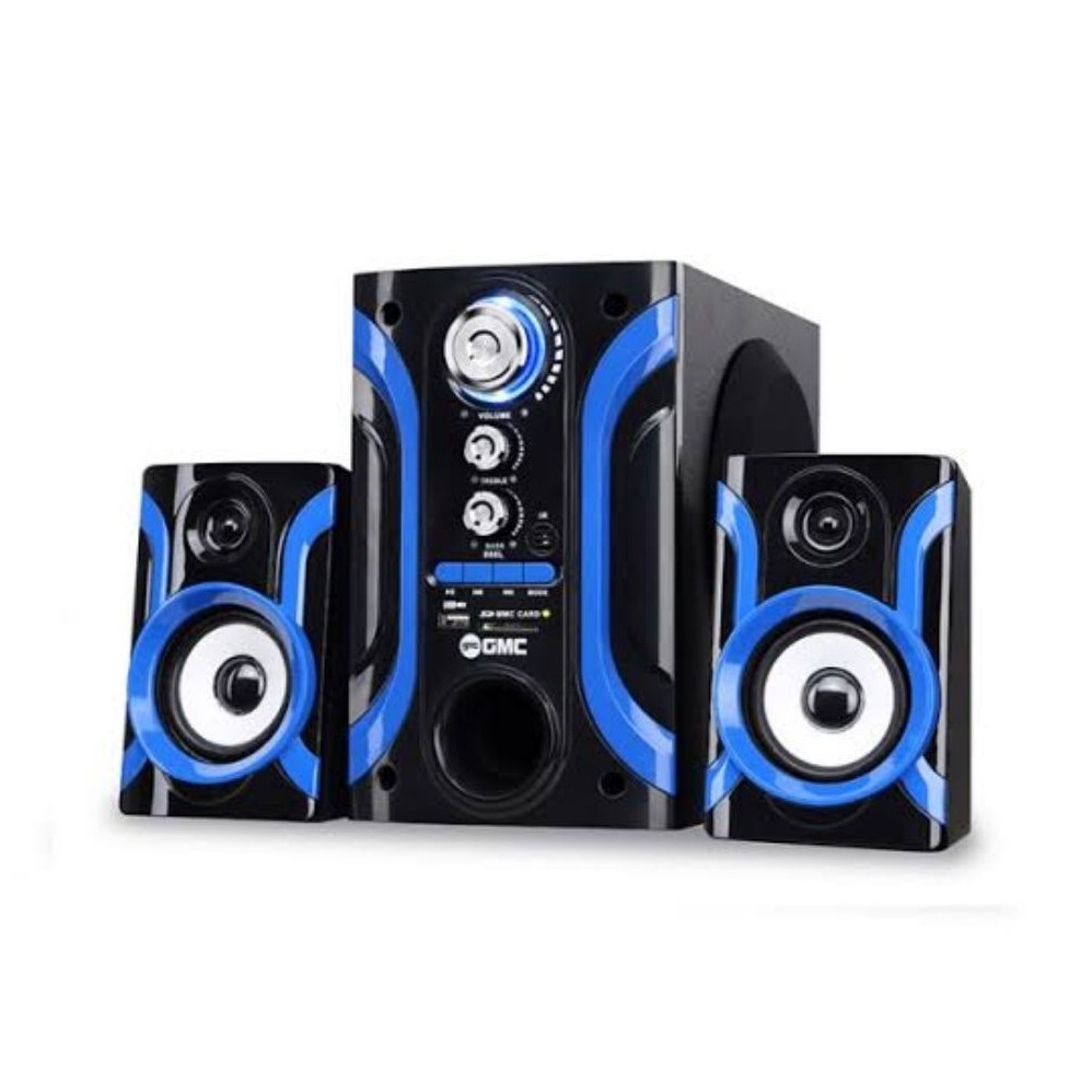 Speaker Aktif GMC 888L - 60 Watt RMS, Bluetooth, FM Radio