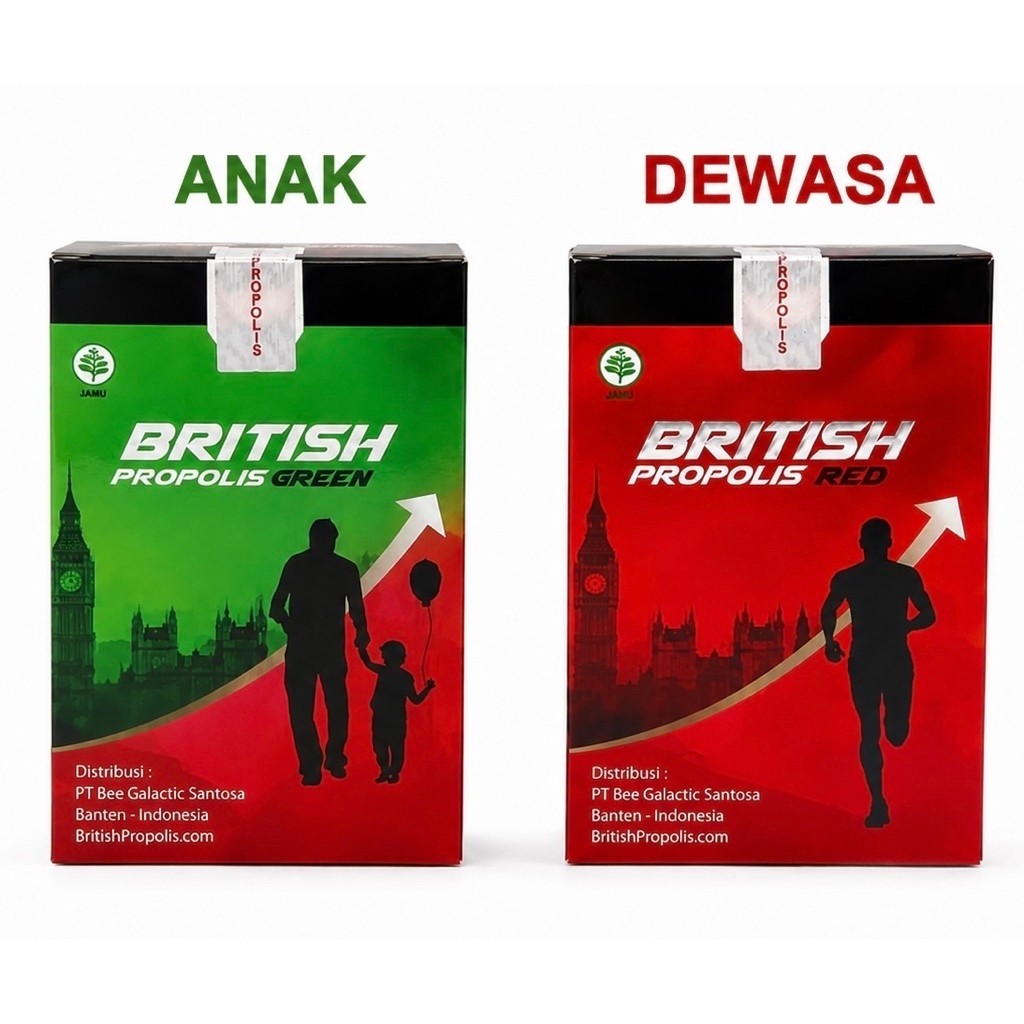 British Propolis Dewasa dan Anak Asli Garansi Original