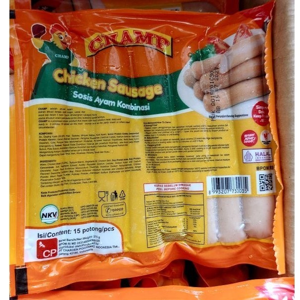 Sosis Ayam Champ | Sosis Sapi Champ