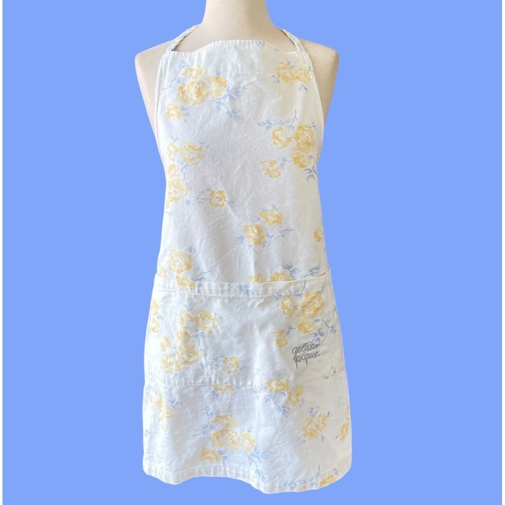 Gelato Pique Flower Apron / Celemek
