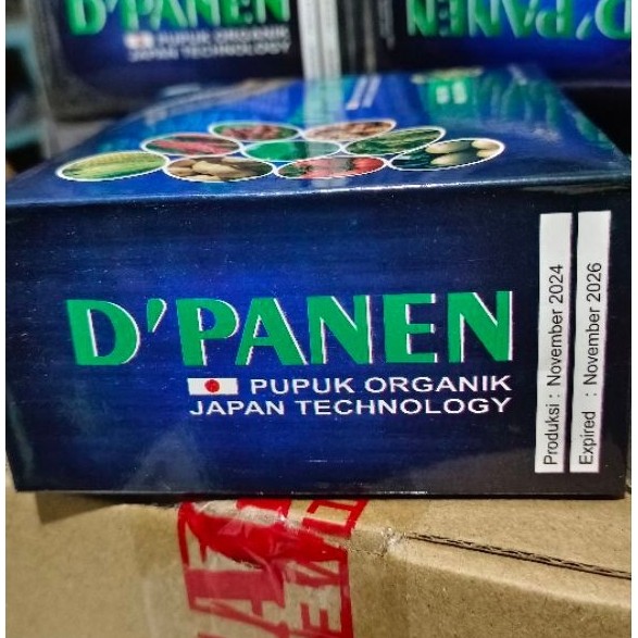 18 Sachet Pupuk Organik Dpanen Teknologi Jepang - Praktis, Ekonomis, Mudah Digunakan
