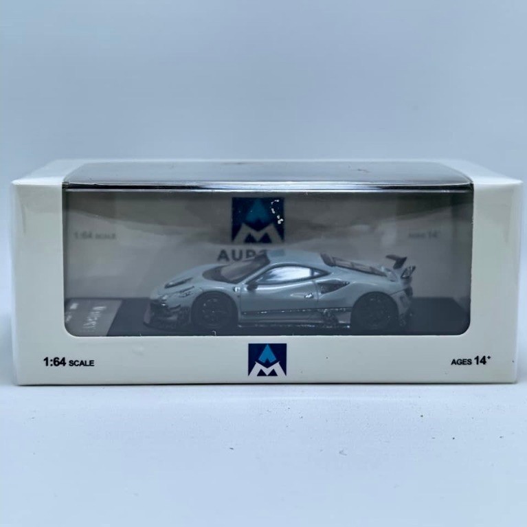 Aurora Model FERRARI F8XX TRIBUTTO MANSORY Ash Grey with carbon
