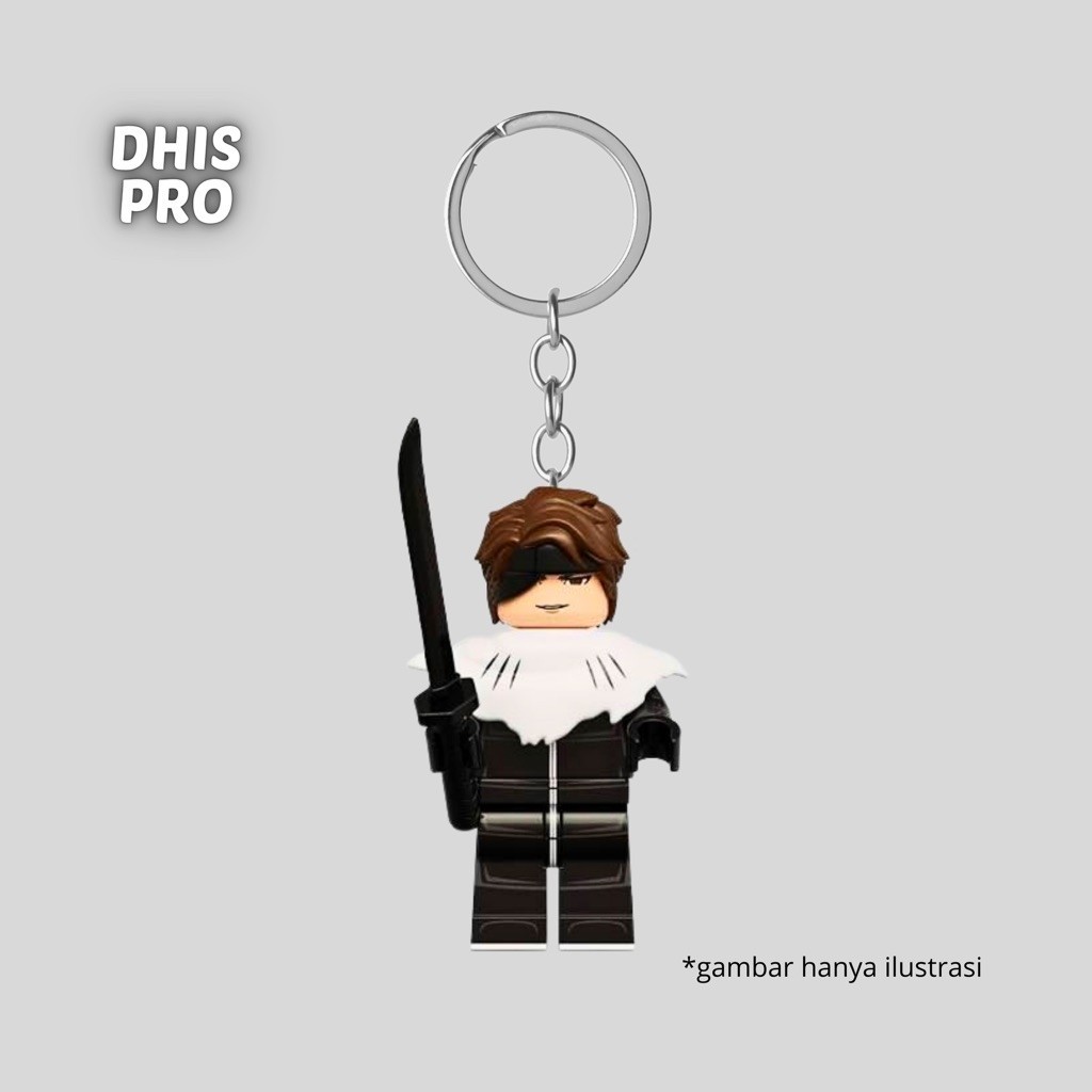 Dhis Project Gantungan Kunci Figure Aizen Bleach