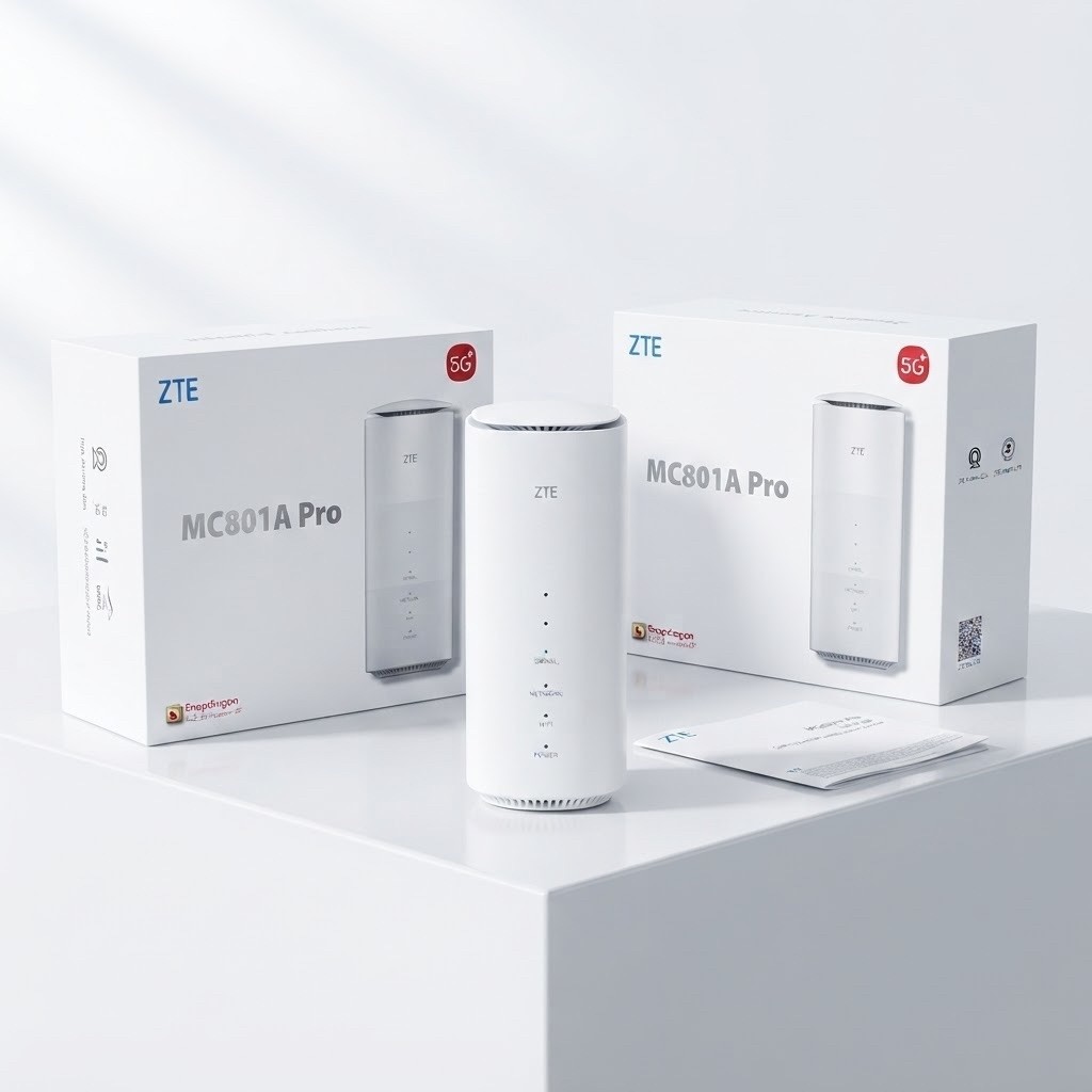 ZTE MC801A Pro 5G Router WiFi 6 AX3600 SDX62 4G LTE SIM Card CPE Hotspot Internet Rumah