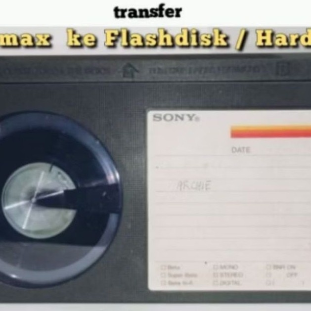 Digitalisasi Kaset Betamax Handycam