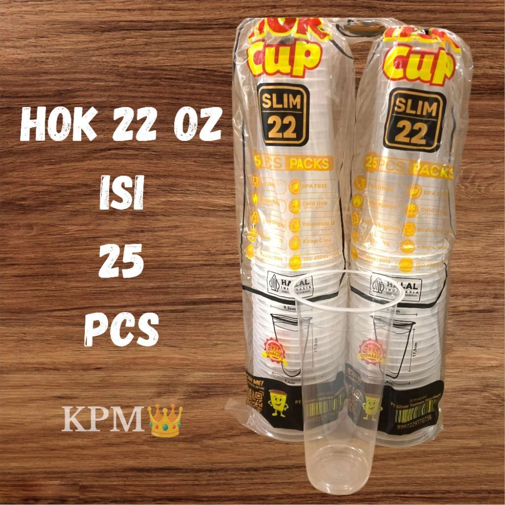 Cup Gelas Hok 22 oz