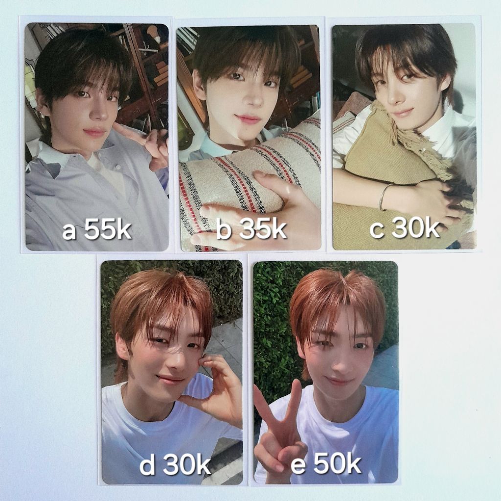 [Baca Deskripsi] PC Official TWS Shinyu Youngjae Summer Beat Hajimemashite Nice to see you Photocard