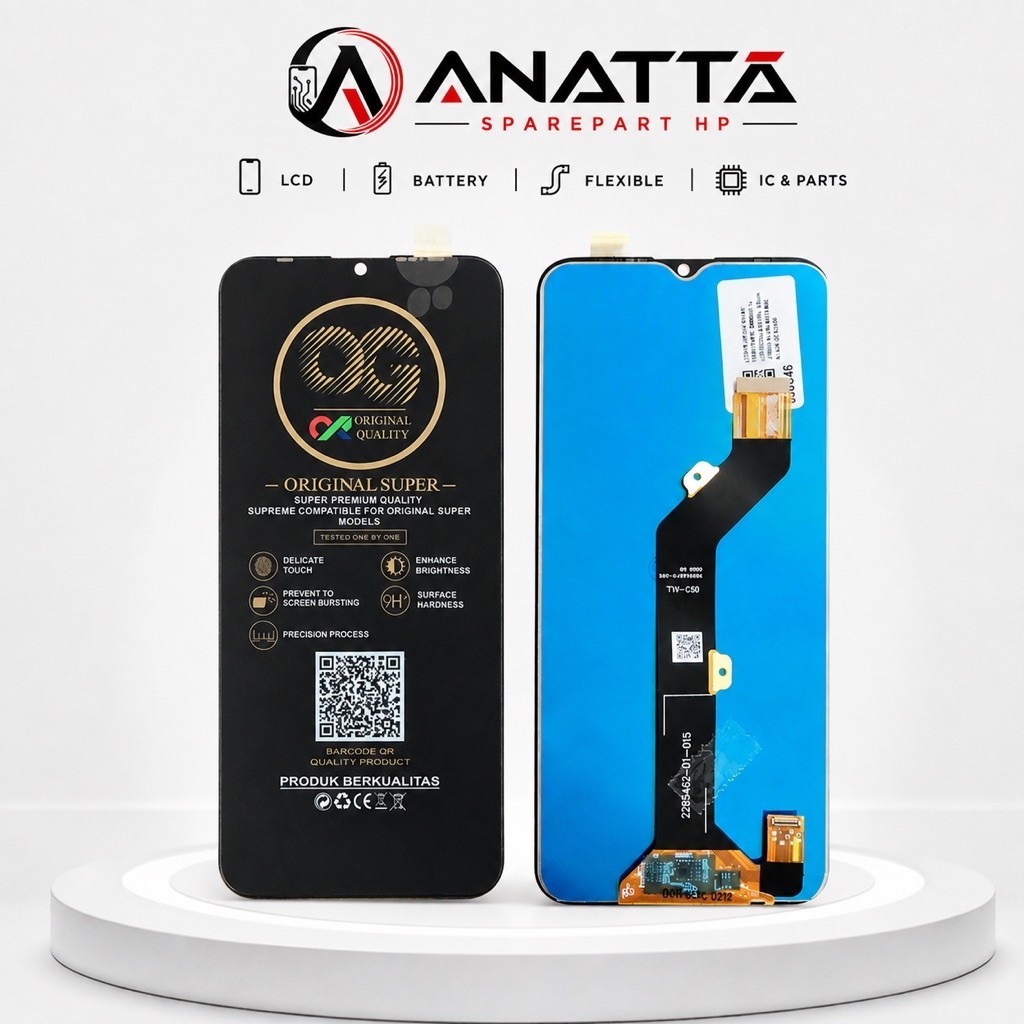 LCD INFINIX SMART 5 / X657 X657C / SMART 6 X657B / HOT 10 LITE / TECHNO SPARK 6 GO / KE5 / ITEL VISI