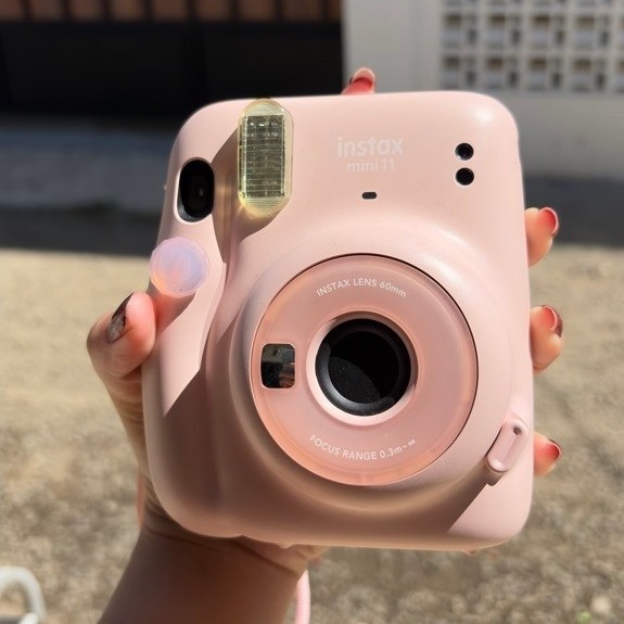 Preloved Kamera Instax Mini 11 Blush Pink